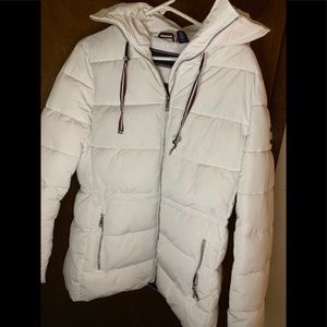 White Winter jacket